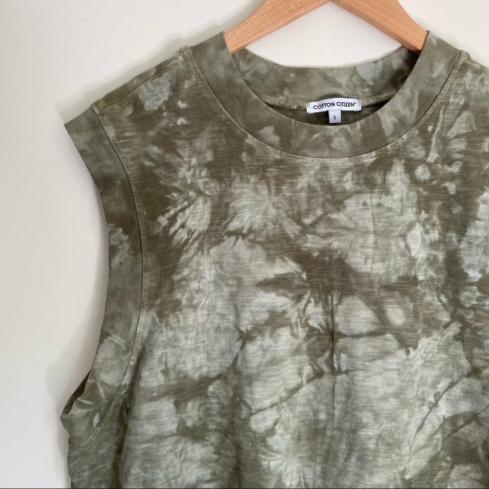 Cotton citizen tie dye muscle tank size S